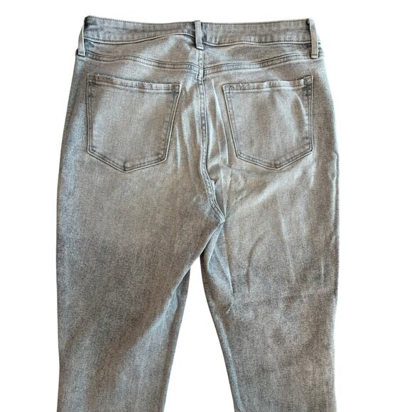 OLD NAVY GRAY ROCKSTAR SUPER SKINNY JEANS SIZE 10 - Picture 4 of 6